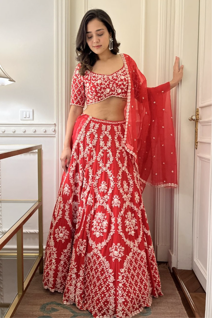 Dandelion Lehenga