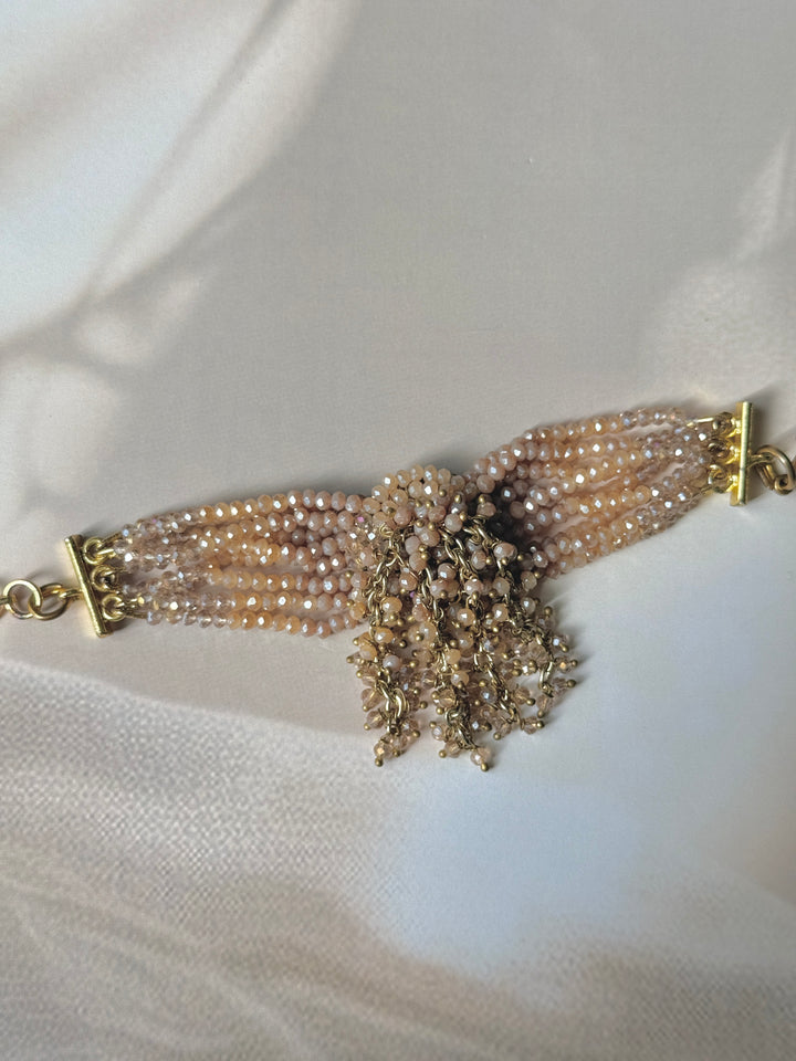 Brown Beaded Bracelet (Ready To Ship)