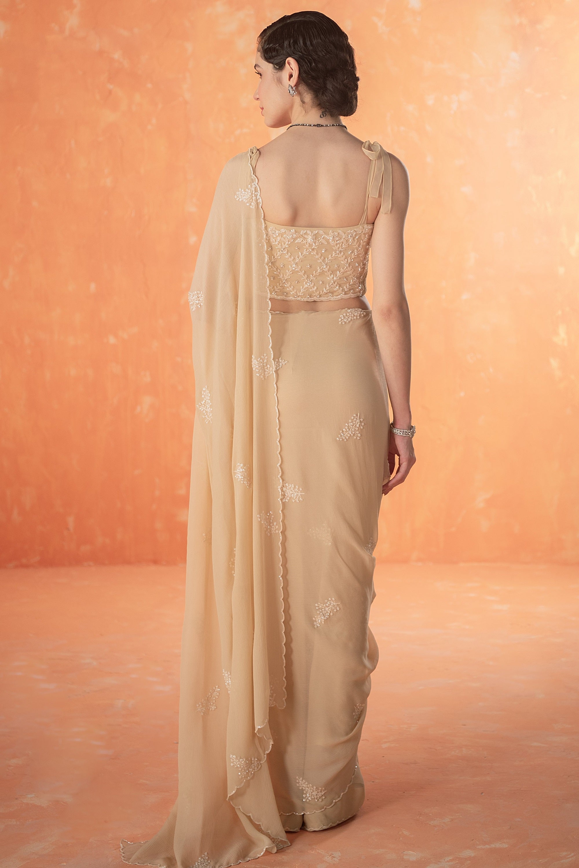 Pure Chiffon Wedding Wear Marble Chiffon Designer Saree, With Blouse Piece  at Rs 1999 in Surat